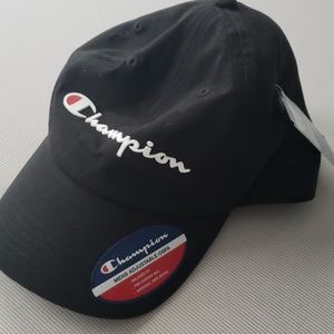 Champion black hat